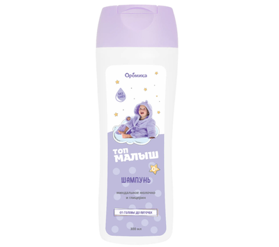 Шампунь «Топ малыш» Миндальное молочко 300мл