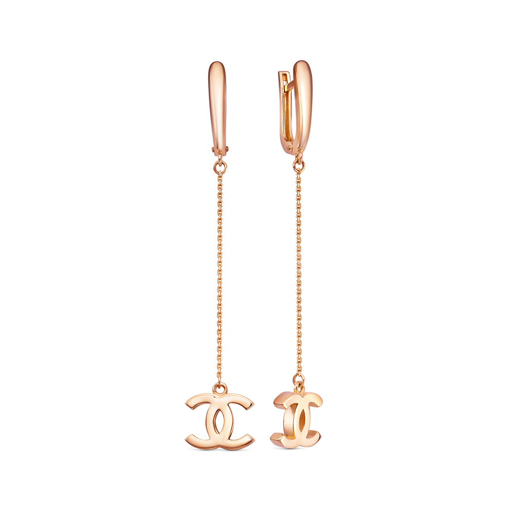 Серьги из золота 585 пробы