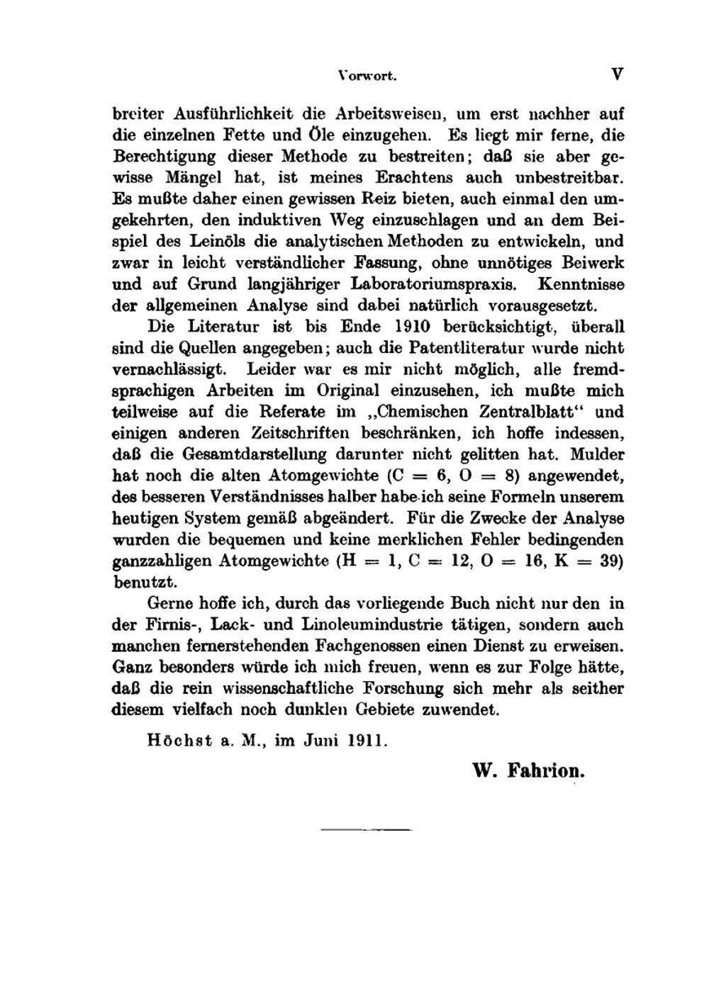 Die Chemie der trocknenden Öle | Wilhelm Fahrion