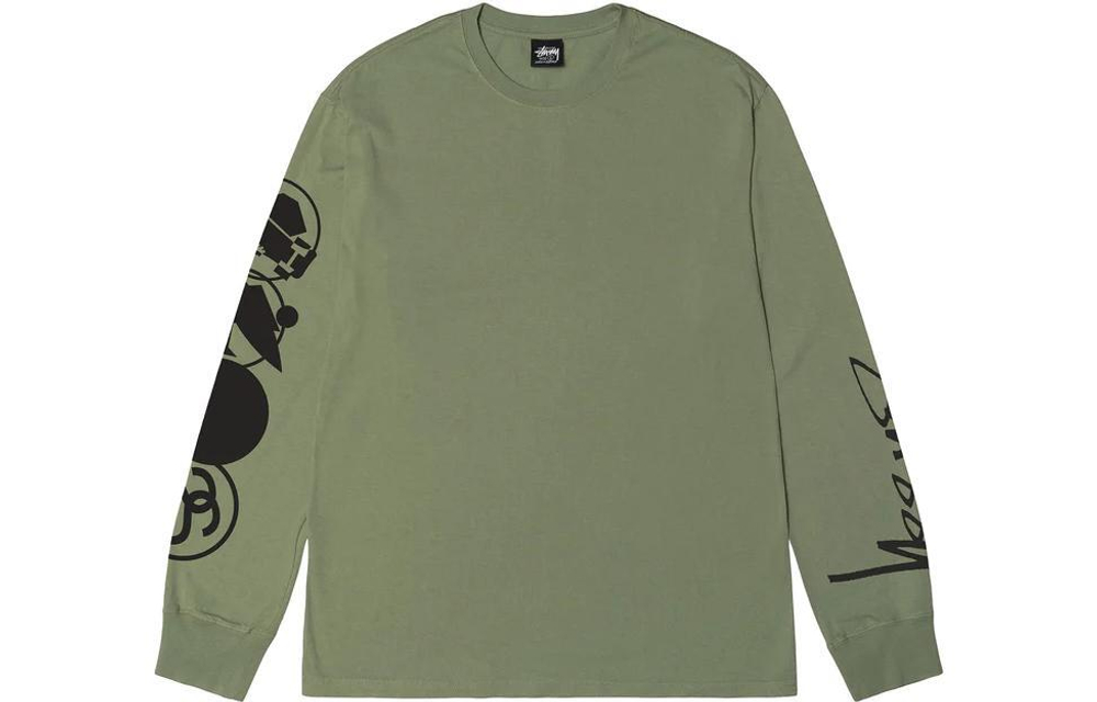 Толстовки Stussy Stacked Pigment Dyed Ls Tee T, 1994888