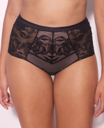 Трусики-слипы с завышенной линией талии Frozen Black (Размер: 38) (Цвет: черный)