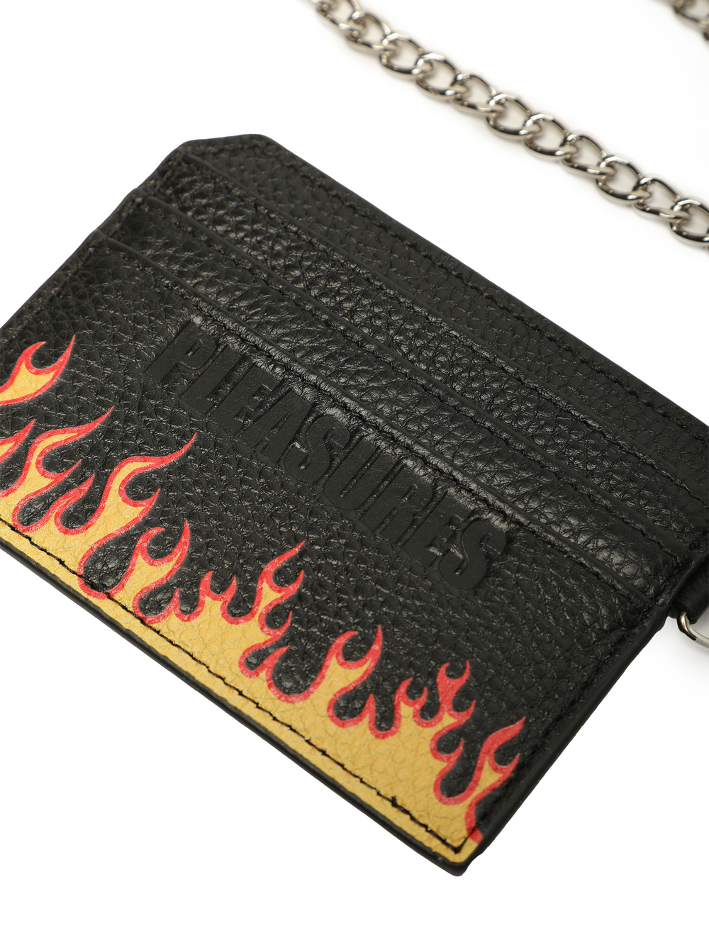 Визитница Leather Card Holder W/ Chain