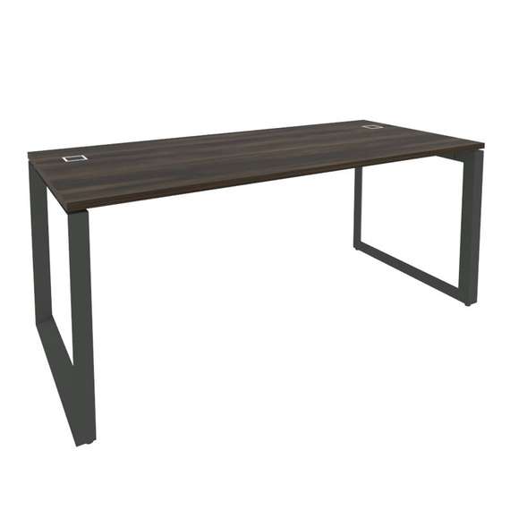Onix Direct Стол рабочий руководителя на О-образном м/к O.MO-SRR-5.8 Дуб Мали/Металл Антрацит 1780*8