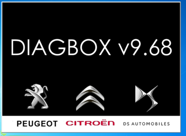 DiagBox V9.68 включает поддержку всего концерна PSA до 2020 года