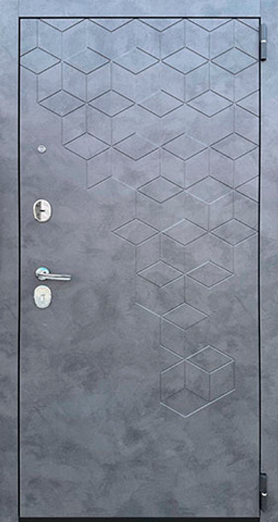 Дверь входная "Космо Z СТИЛЬ ЗЕРКАЛО"