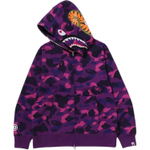 A Bathing Ape Bathing Ape Ss26 Color Camo Shark Full Zip Худи Свитшот