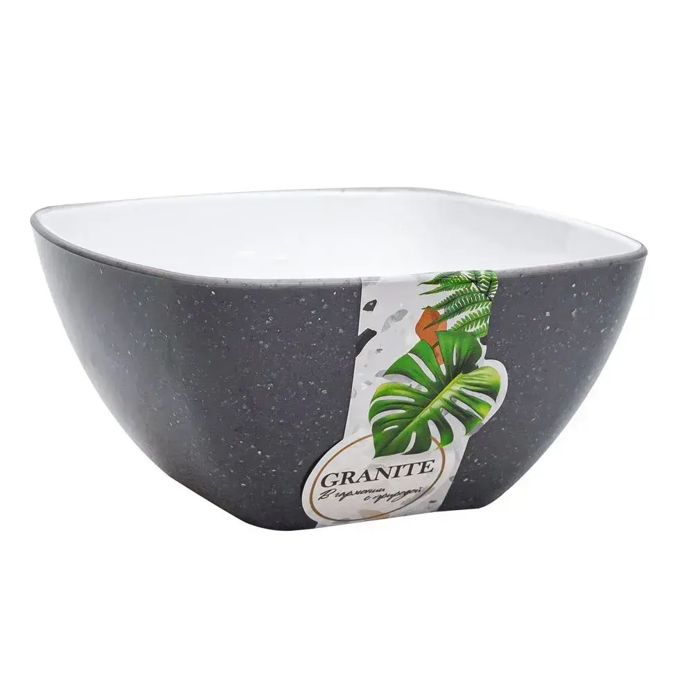 Салатник Granite 2л, Серый