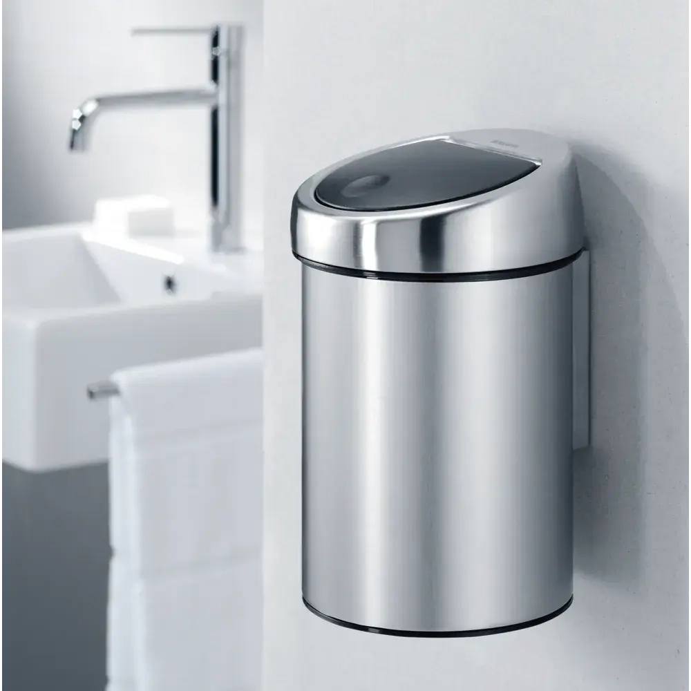 Brabantia Touch Bin 3л Блестящая сталь