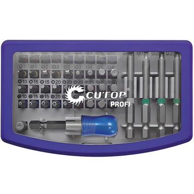 Набор бит Cutop profi в пластиковом боксе "Монтажный" 42 шт   83-869