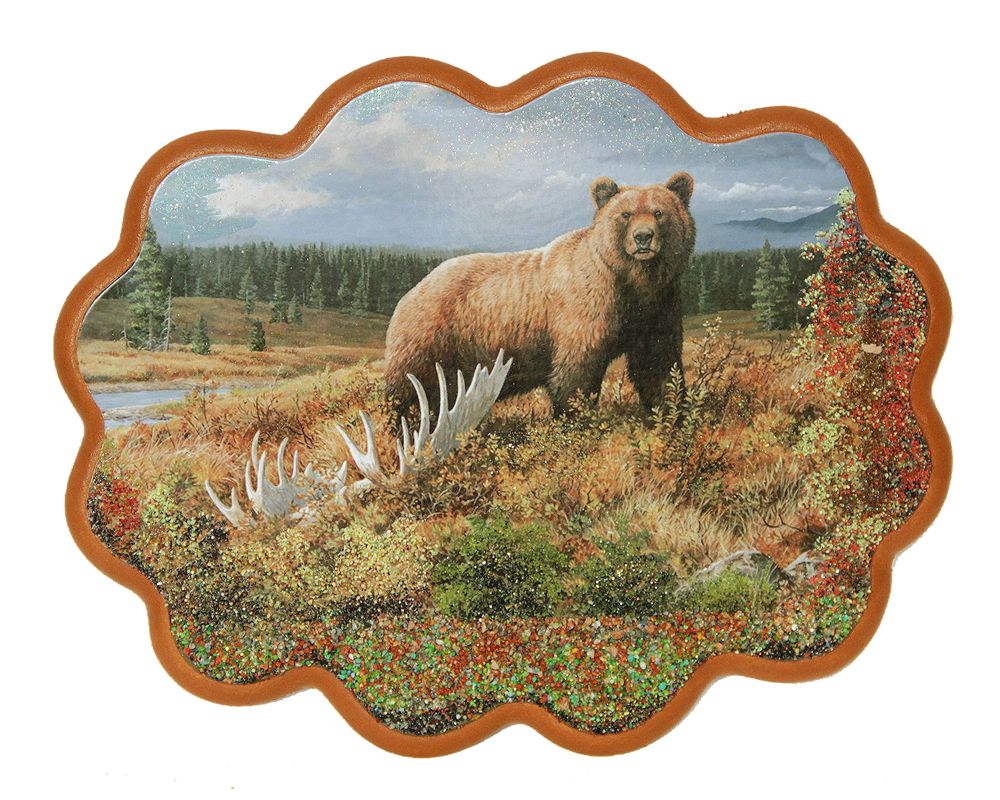 Медведь с добычей артикул 10124