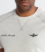 Футболка Aeronautica Militare - экрю(TS2199J628)