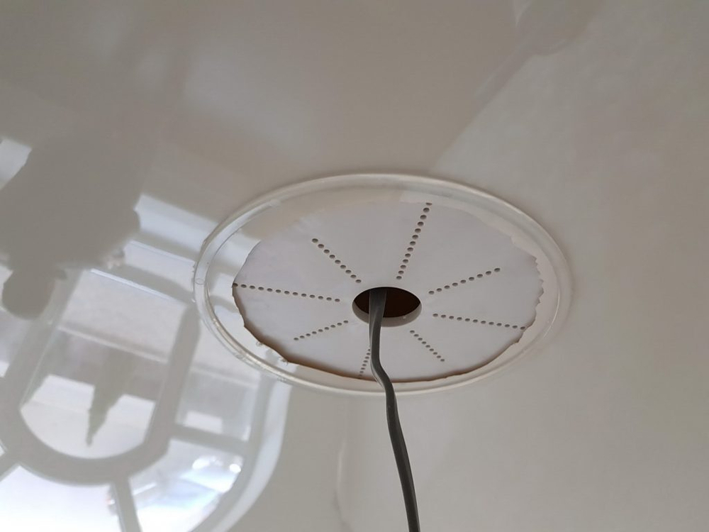 Закладная под люстру для натяжного потолка, круглая D200мм