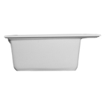 Мойка ML-GMS110 СТАНДАРТ прямоугольная, белый (331), 497*440*175мм