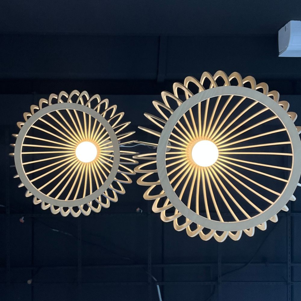 Подвесной светильник СЕКТО Octo 4240 Lamp Light wood