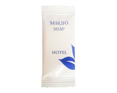 Мыло гостиничное 13гр "Hotel" синий в саше*500шт/кор