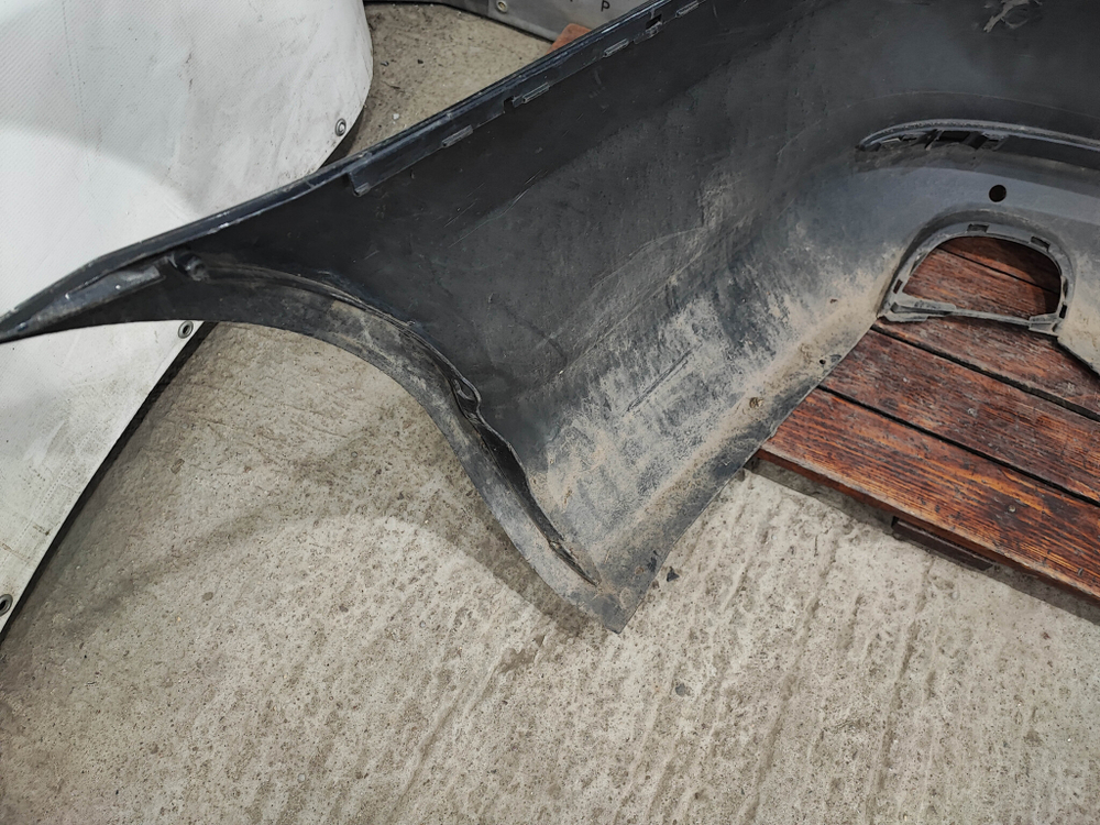 Бампер задний Skoda Octavia 2 (A5) 08-13 Б/У Оригинал 1ZU807421