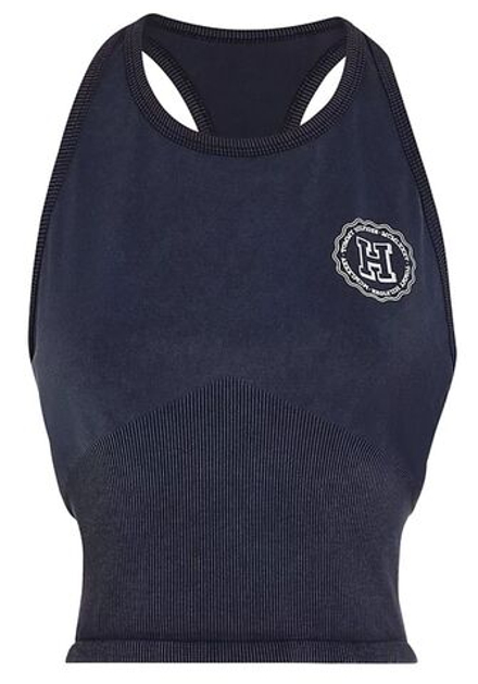 Топ теннисный Tommy Hilfiger Varsity Slim Seamless Tank Top - desert sky