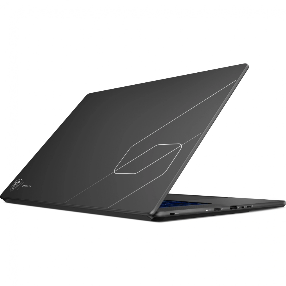 Ноутбук MSI Stealth 16 AI+ B3WH-013RU Core Ultra 9 386H 32Gb SSD1Tb NVIDIA GeForce RTX5070Ti 12Gb 16" OLED QHD+ (2560x1600) Windows 11 Home black WiFi BT Cam (9S7-263111-013)