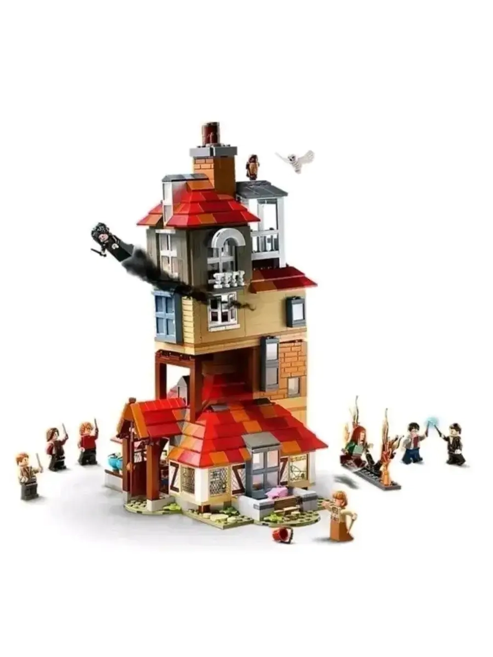 Конструктор Гарри Поттер Дом Уизли 1047 деталей