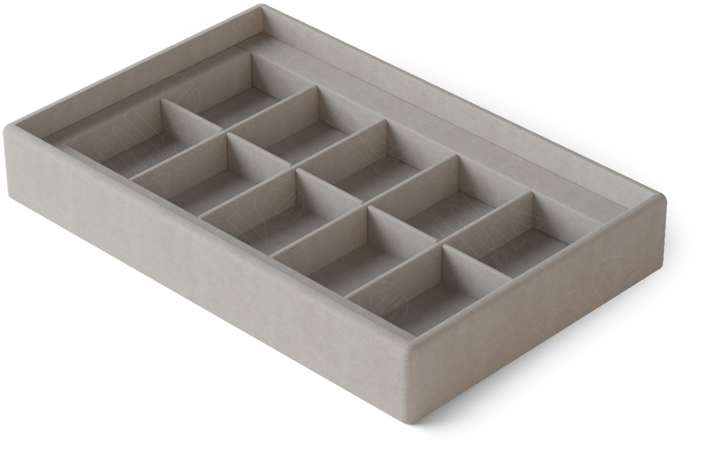 Планшет/округлый борт/10 ячеек (39х54 мм.)