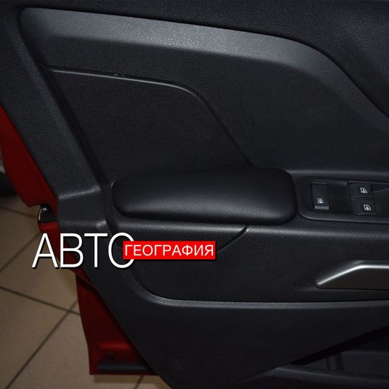 Мягкие накладки на ручки дверей Lada X-Ray Cross (2018-наст. время) из экокожи