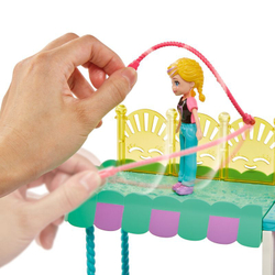 Polly Pocket - Rainbow Shopping Mall Набор с куклой 30 шт. HHX78