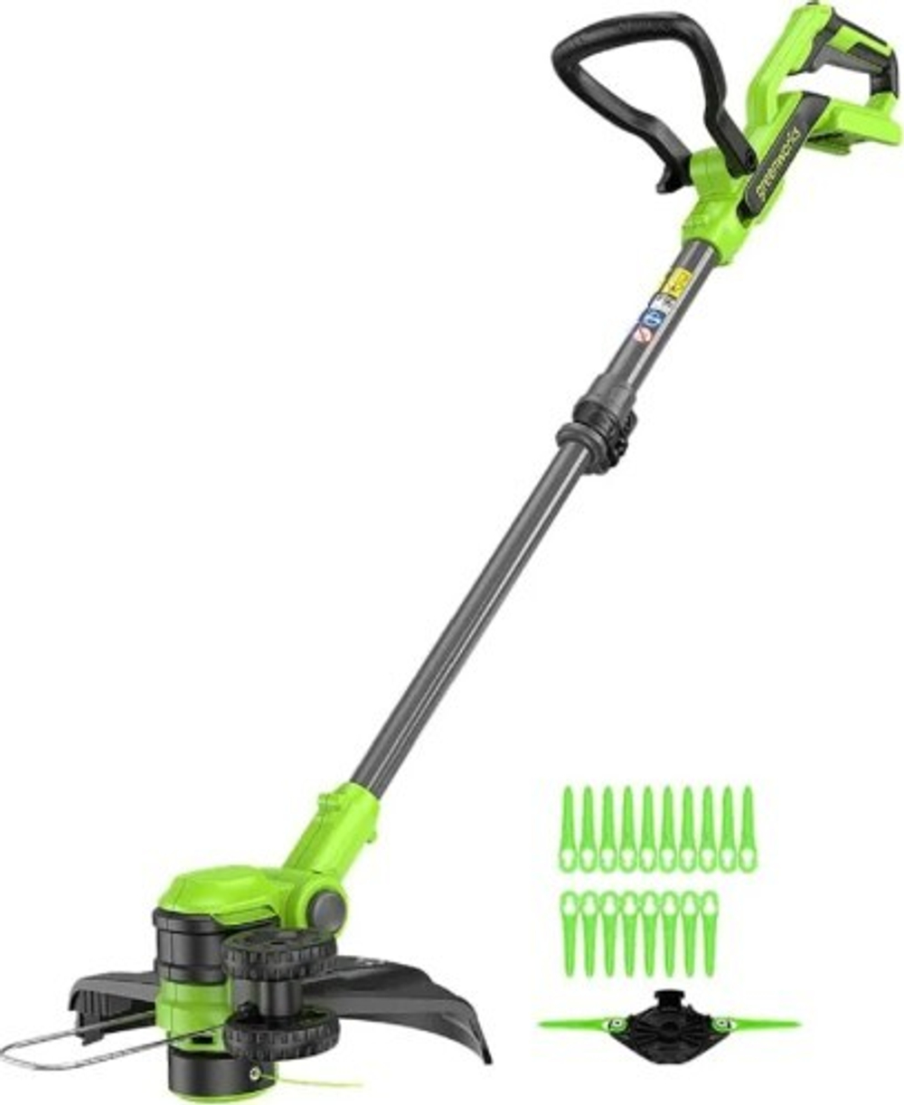 Триммер аккумуляторный GREENWORKS 2113507UA 40V, 33 см, с 1хАКБ 2 Ач и ЗУ