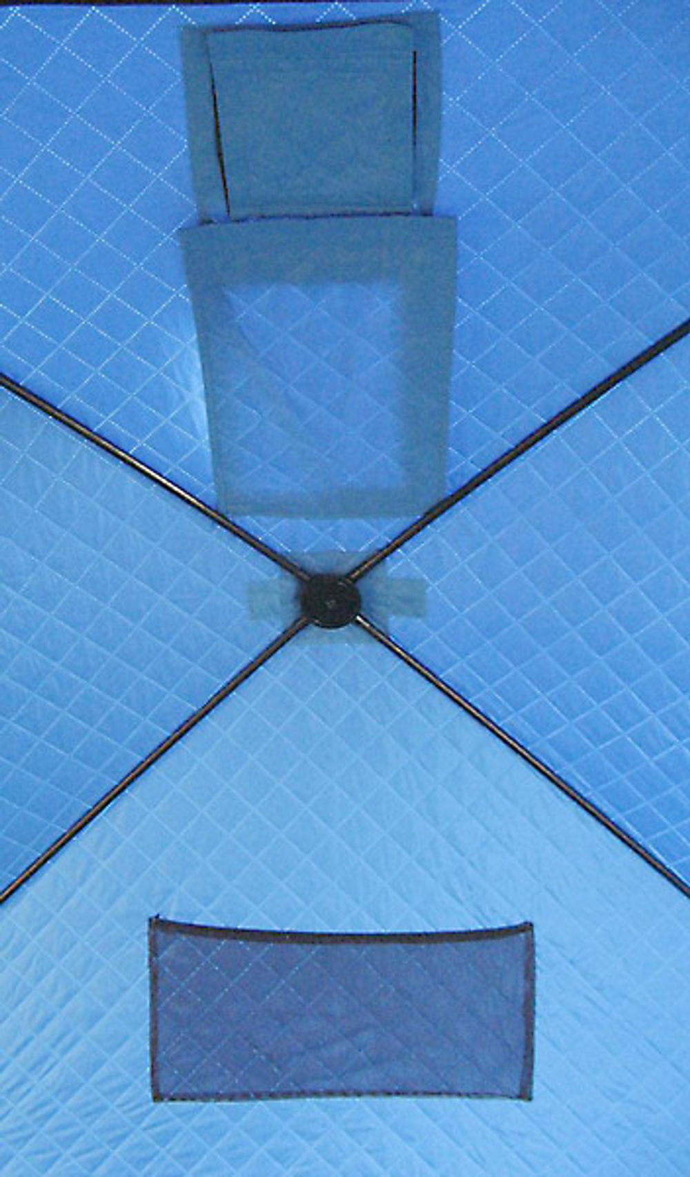 Палатка для зимней рыбалки (куб) Canadian Camper Beluga 3 plus трехслойная