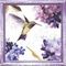 Аметистовая миниатюра - набор для вышивания бисером, OP004