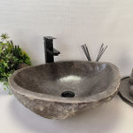 Раковина из речного камня RS-63308 (53*42*15) 0122
