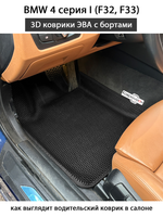 Автомобильные коврики ЭВА с бортами для на BMW 4 серия I (F32, F33)