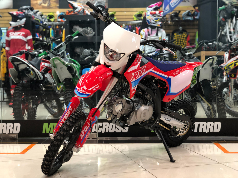 Питбайк Apollo RXF OPEN 125E 14/12 Красный