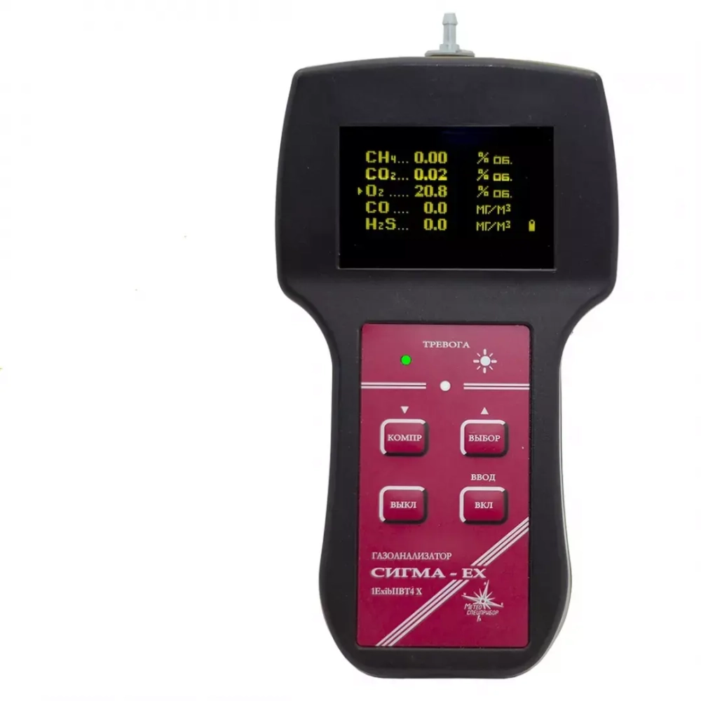 СИГМА-ЕХ газоанализатор многокомпонентный взрывозащищённый портативный