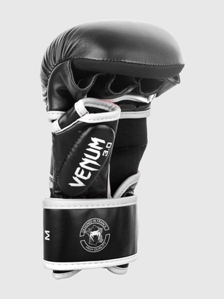 Перчатки ММА Venum Challenger 3.0 Black/White