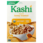 Kashi, Heart & O's, органические хлопья, поджаренные с медом, 385 г (13,6 унции)