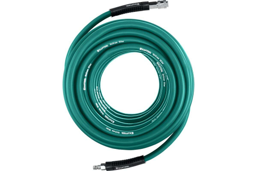 Воздушный шланг с фитингами рапид KRAFTOOL 15 м, 10x15 мм, 20 бар 06588-15