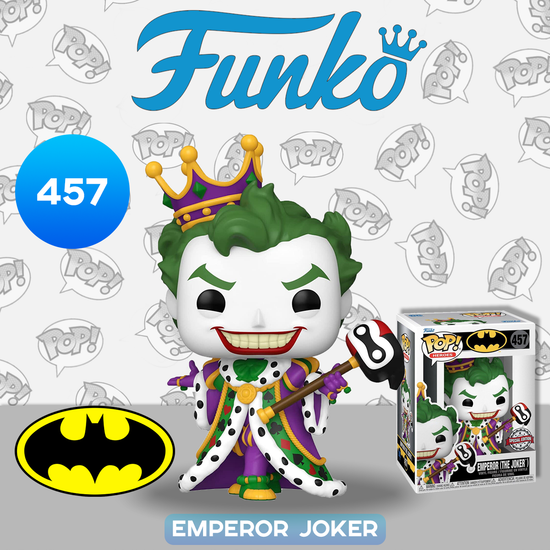 Фигурка Funko POP! Heroes DC Emperor Joker NYCC22 (Exc) (457) 67034 / Фигурка по мотивам вселенной DC, Император Джокер