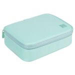 Пенал-косметичка BRAUBERG, 1 отделение, 1 откидная планка, ткань, 21x15x6 см, "Mint", 270705