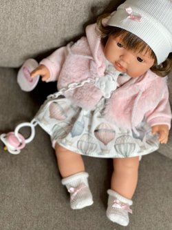 Кукла Llorens мягконабивная 38см Lola (38566)