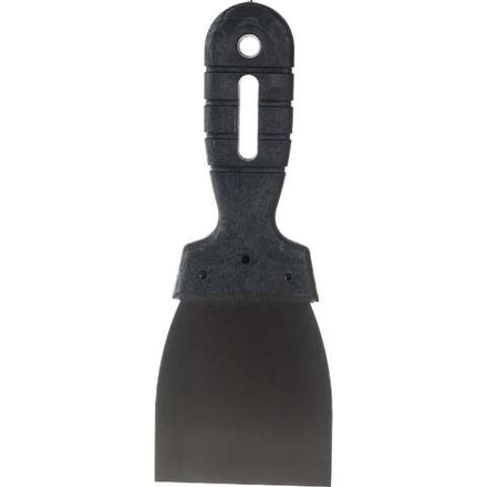 Шпательная лопатка Gigant 80 мм из нержавеющей стали с пластиковой ручкой SPT 006 (Россия)