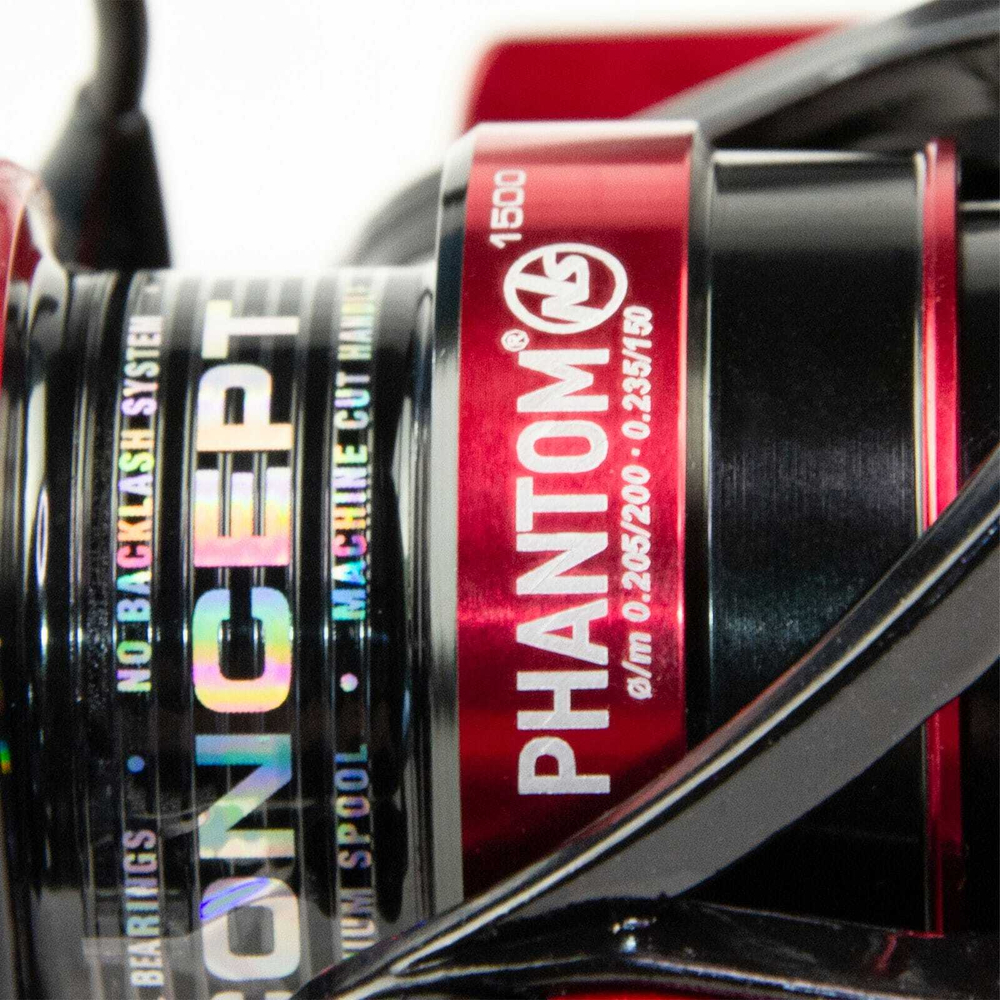 Катушка безынерционная Stinger Phantom NS 1500 (5+1BB, мет. шпуля)