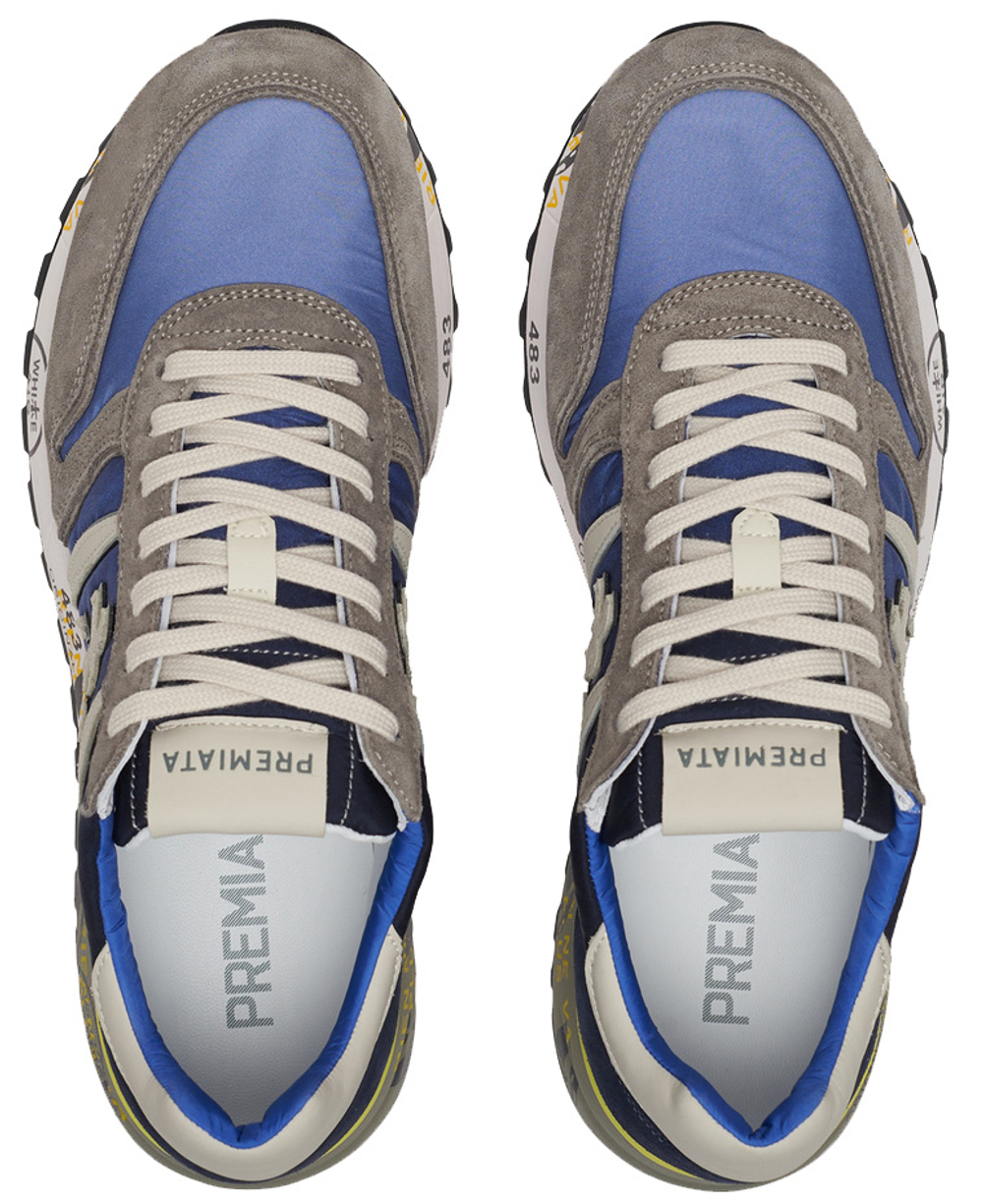 Premiata Lander 4587 Серые с синим