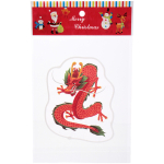 Наклейка на стекло «Сила огня» 15*20 см