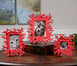 Рамки для фото 3 шт Uttermost Red Coral 18559 США фото