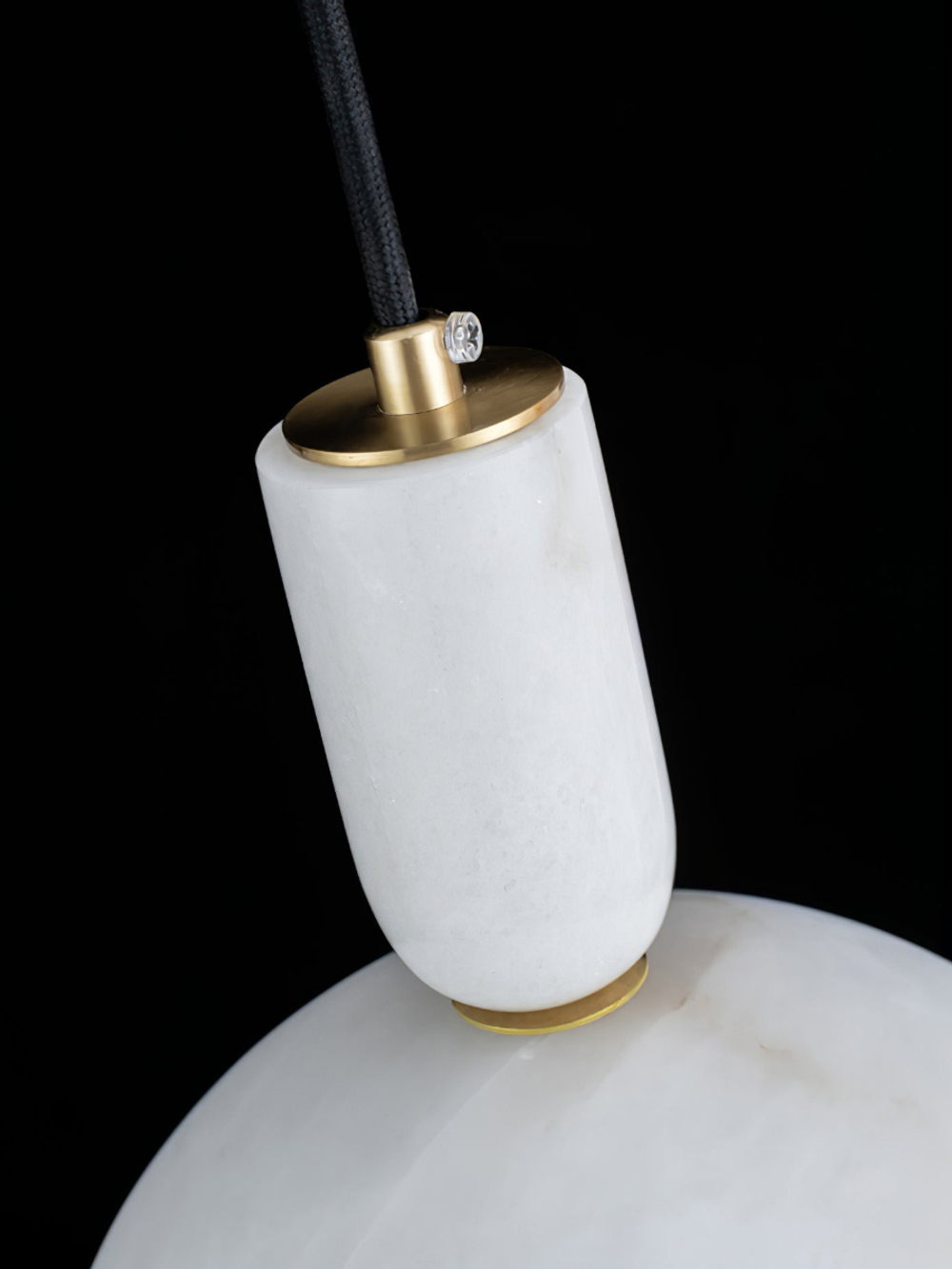 Подвесной светильник 8992P gold/white