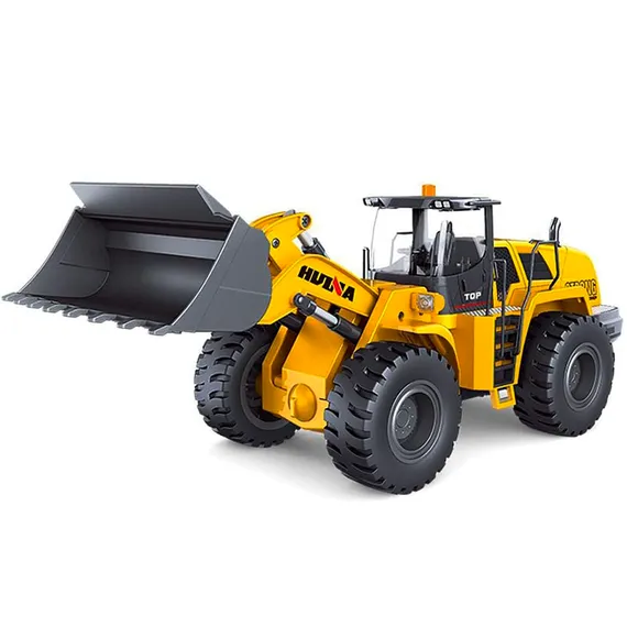 Радиоуправляемый погрузчик бульдозер HUI NA TOYS масштаб 1:14 2.4G - HN1583