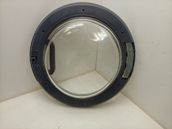 WMUF5050 кт42 Люк загрузочный в сборе стиральной машины Hotpoint-Ariston б/у