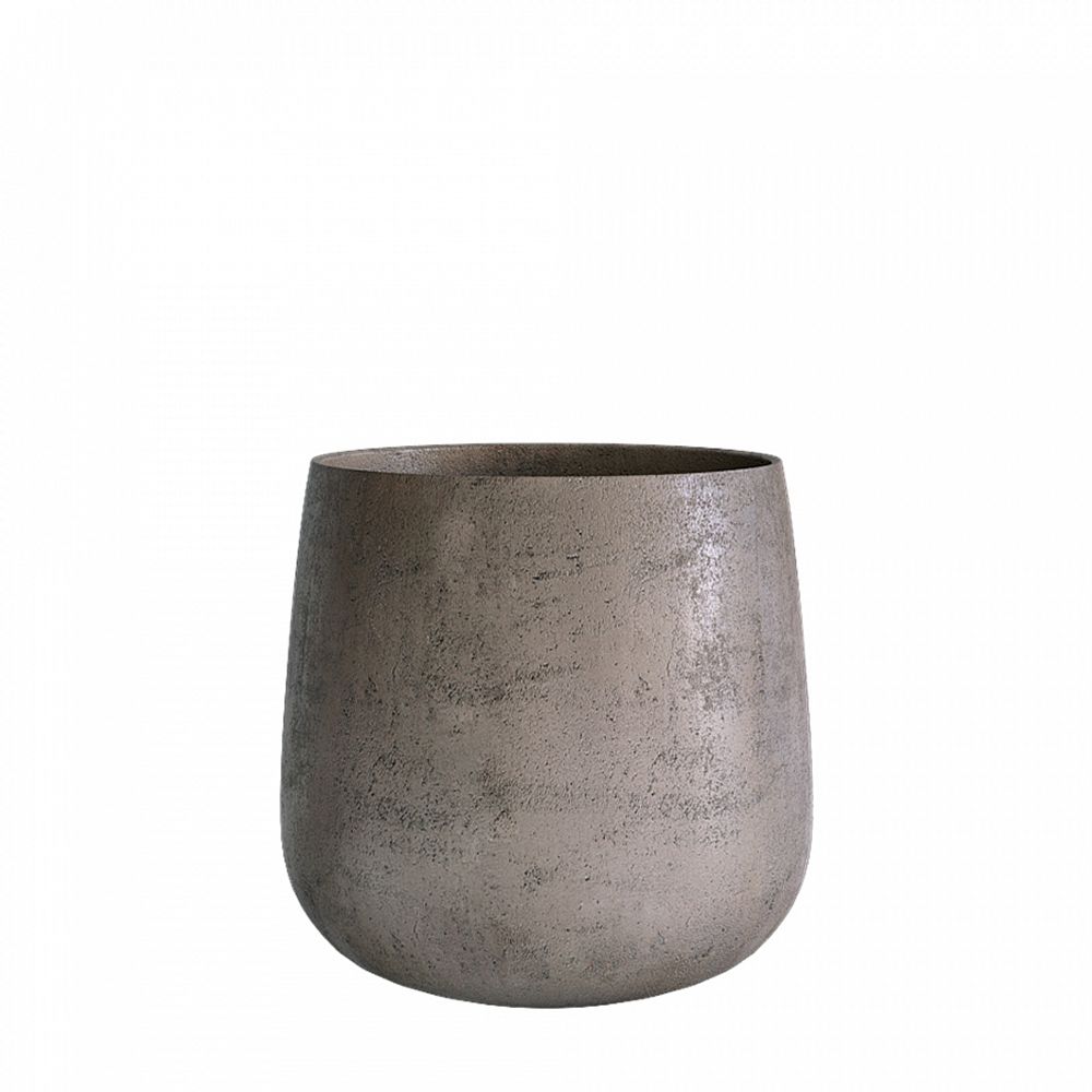 Кашпо CONE SMOKEY GREY D24 H26