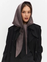 Косынка плотная замшевая