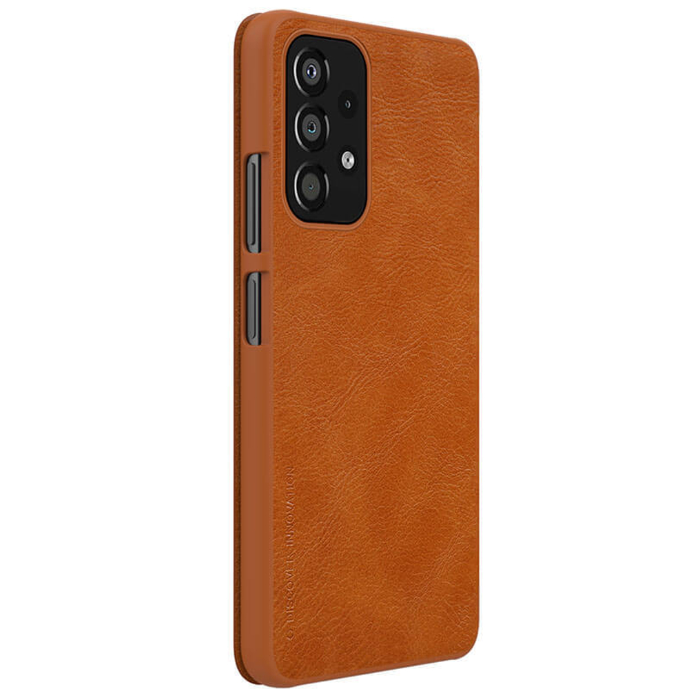 Кожаный чехол-книжка Nillkin Leather Qin для Samsung Galaxy A33